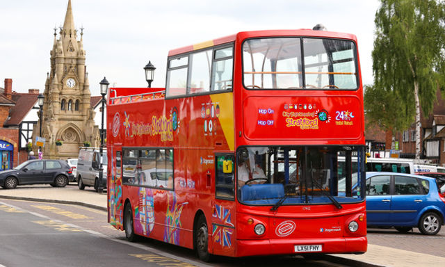 Tham quan thành phố Stratford-upon-Avon: Tour xe buýt Hop-On Hop-Off